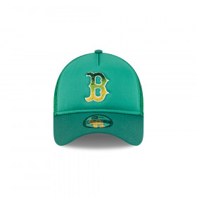 Gorra 9Forty AF MLB Bos Red Sox Gradient Logo Floral Verde