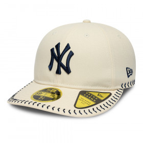 Gorra 59Fifty MLB New York Yankees BB Stitch Beige
