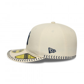 Gorra 59Fifty MLB New York Yankees BB Stitch Beige