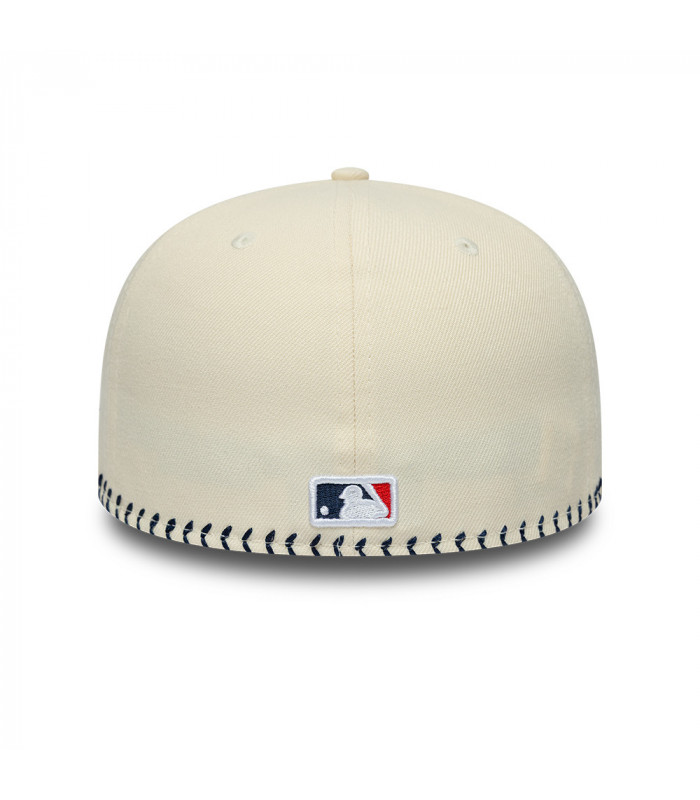 Gorra 59Fifty MLB New York Yankees BB Stitch Beige