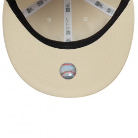 Gorra 59Fifty MLB New York Yankees BB Stitch Beige