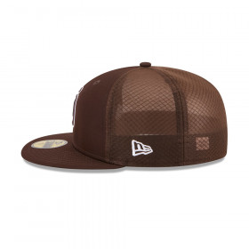 Gorra 59Fifty MLB S. Diego Padres Bat. Prct Fan Pack Marrón