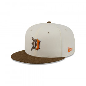 Gorra 59Fifty MLB Detroit Tigers Corduroy Blanco