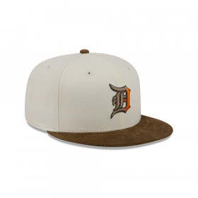Gorra 59Fifty MLB Detroit Tigers Corduroy Blanco