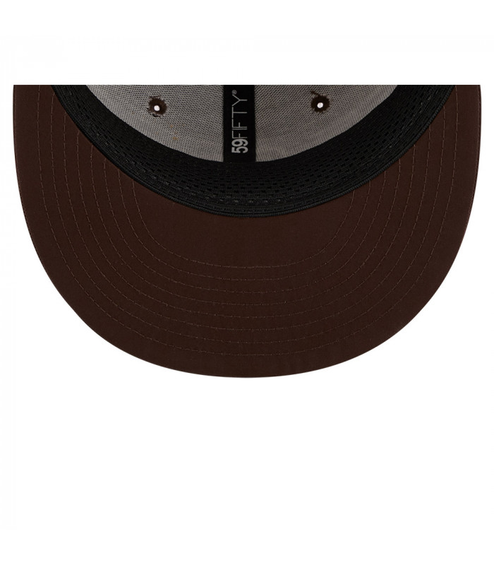 Gorra 59Fifty MLB S. Diego Padres Bat. Prct Fan Pack Marrón