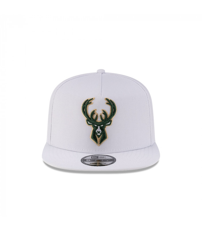 Gorra 9Fifty NBA Milwaukee Bucks Champs Blanco