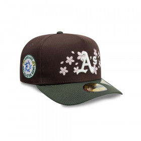 Gorra 59Fifty MLB Oakland Athletics Cherry Blossom Marrón
