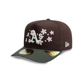 Gorra 59Fifty MLB Oakland Athletics Cherry Blossom Marrón