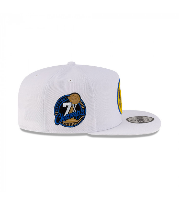 Gorra 9Fifty NBA Golden State Warriors Champs Blanco