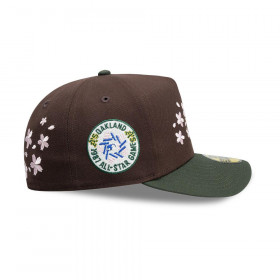 Gorra 59Fifty MLB Oakland Athletics Cherry Blossom Marrón