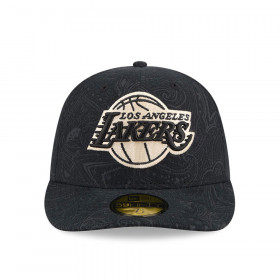 Gorra 59Fifty NBA Los Angeles Lakers Brushed Cotton Negro