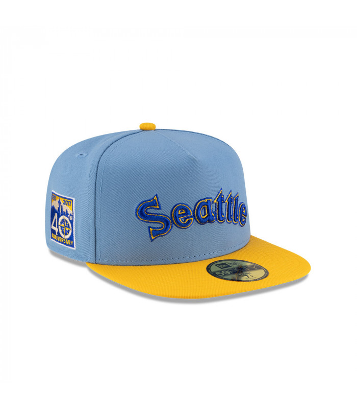 Gorra 59Fifty MLB Seattle Mariners Sky Blue Celeste