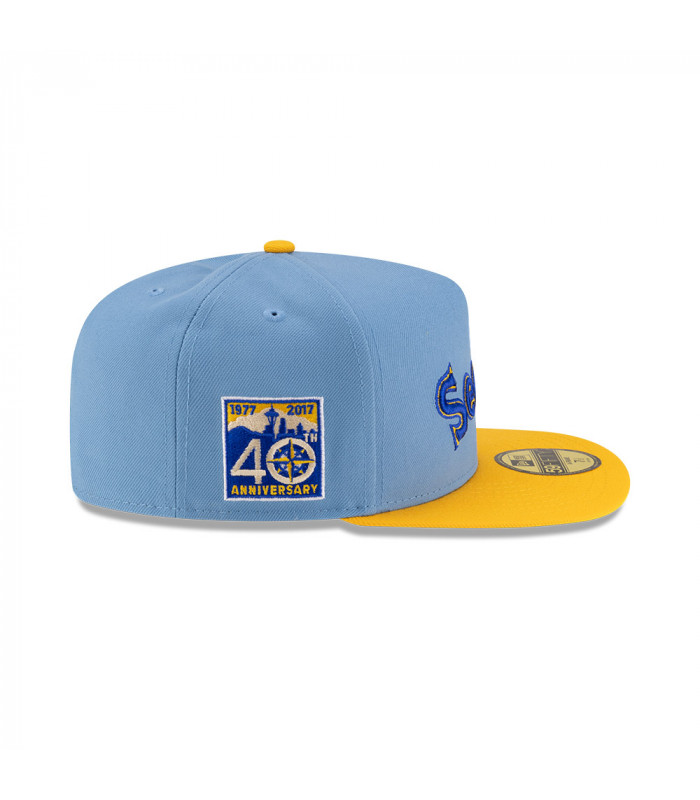 Gorra 59Fifty MLB Seattle Mariners Sky Blue Celeste
