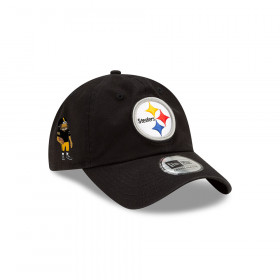 Gorra Casual Classic Concho  NFL Pittsburgh Steelers Bad Bunny Super Tazón Negro