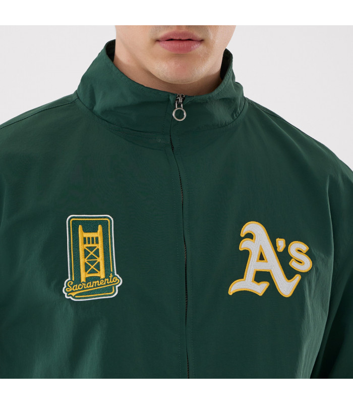 Chaqueta MLB Oakland Athletics Premium Baseball Verde