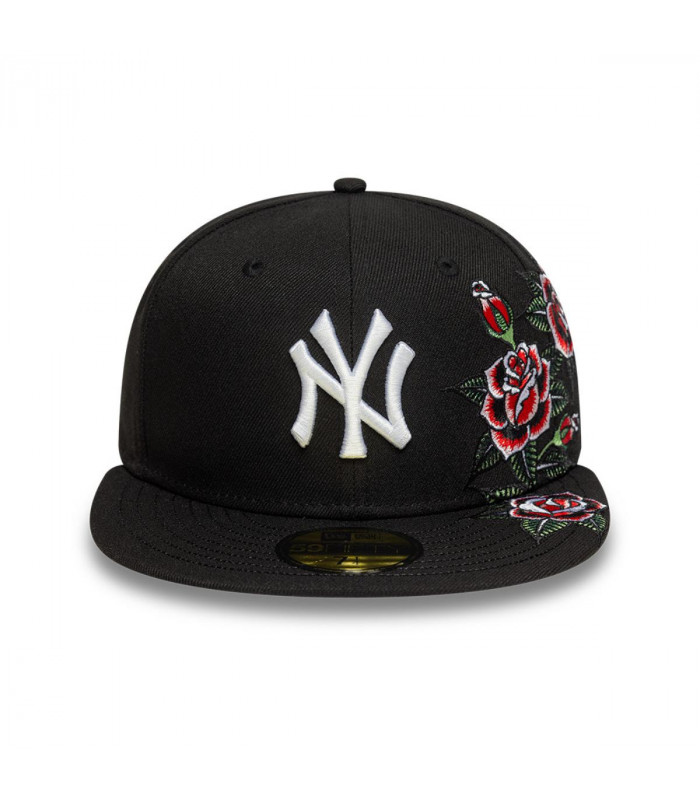 Gorra 59Fifty New York Yankees MLB Roses Black