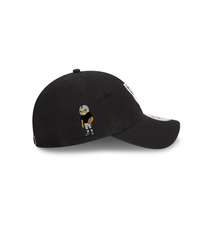 Gorra Casual Classic Concho  NFL Las Vegas Raiders Bad Bunny Superbowl Negro