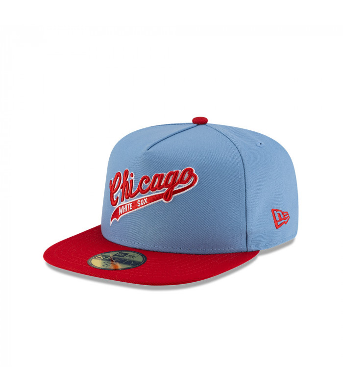 Gorra 59Fifty MLB Chicago White Sox Sky Blue Celeste
