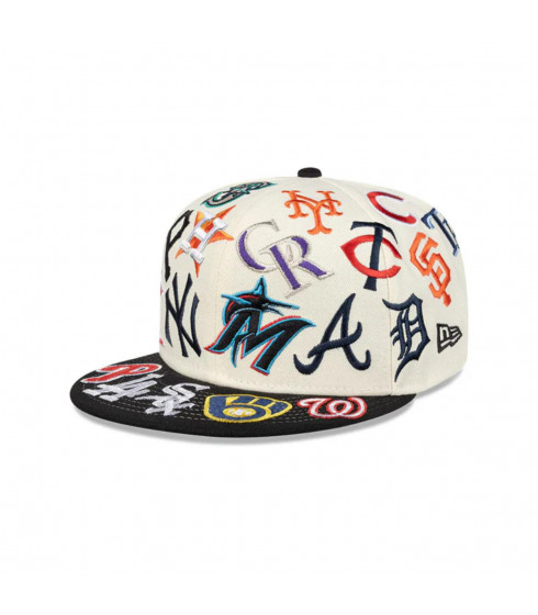 Gorra 9Fifty Properties All Over MLB All Over White