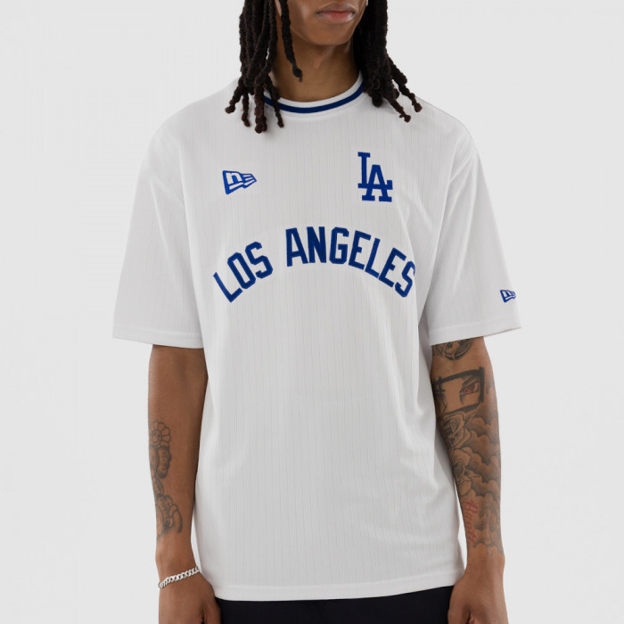 Polera MLB Los Angeles Dodgers Premium Baseball Blanco