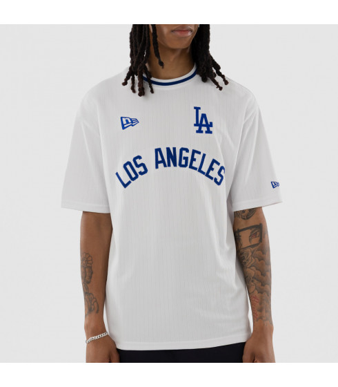 Polera MLB Los Angeles Dodgers Premium Baseball Blanco