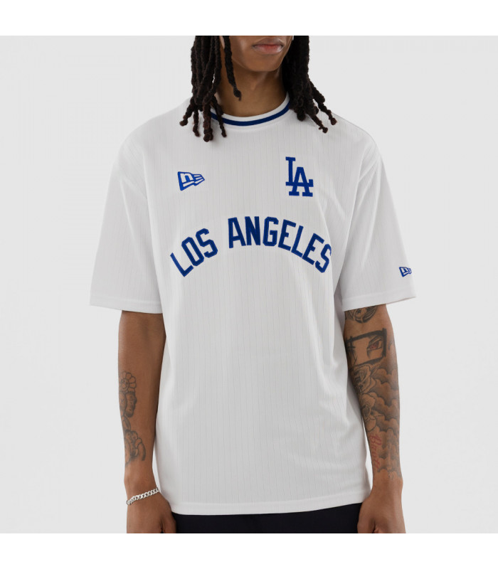 Polera MLB Los Angeles Dodgers Premium Baseball Blanco