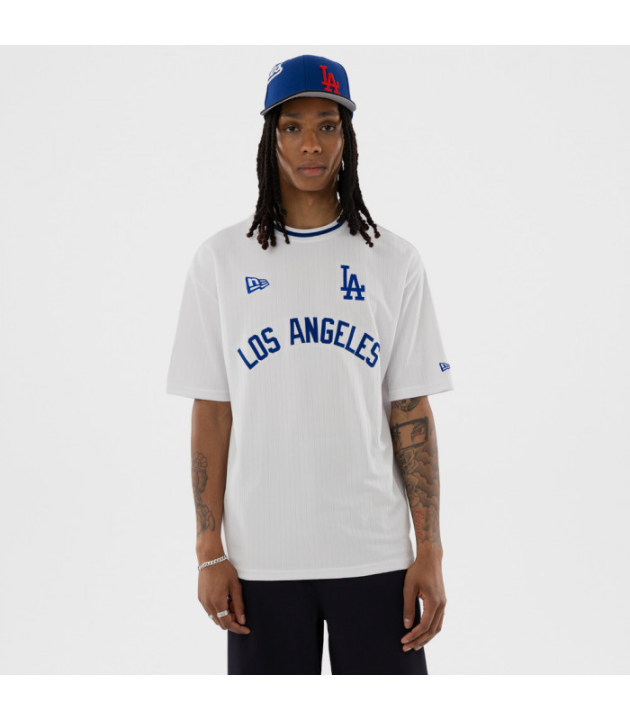 Polera MLB Los Angeles Dodgers Premium Baseball Blanco