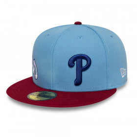 Gorra 59Fifty NBA Philadelphia Phillies MLB Multi Logo Celeste