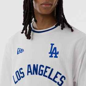 Polera MLB Los Angeles Dodgers Premium Baseball Blanco