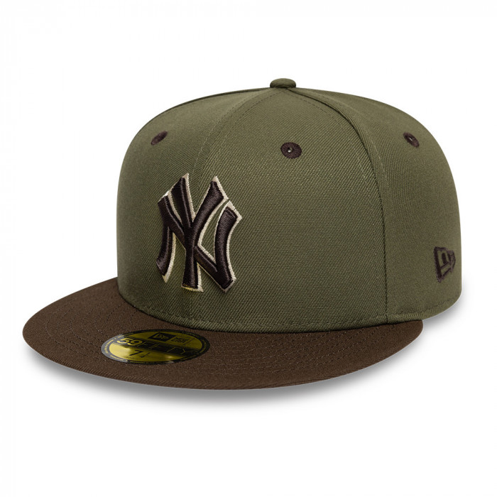 Gorra 59Fifty MLB New York Yankees Camouflage Color Verde