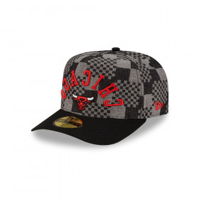 Gorra 59Fifty NBA Chicago Bulls NBA Past Negro