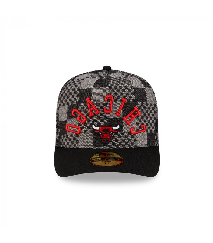Gorra 59Fifty NBA Chicago Bulls NBA Past Negro