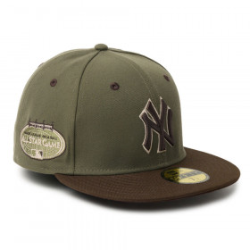 Gorra 59Fifty MLB New York Yankees Camouflage Color Verde
