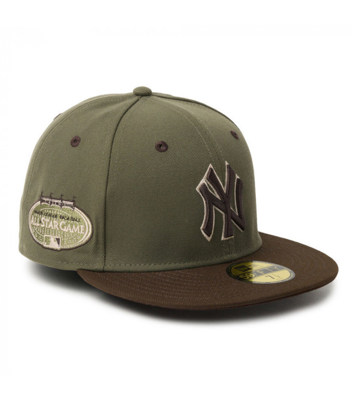 Gorra 59Fifty MLB New York Yankees Camouflage Color Verde