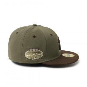 Gorra 59Fifty MLB New York Yankees Camouflage Color Verde
