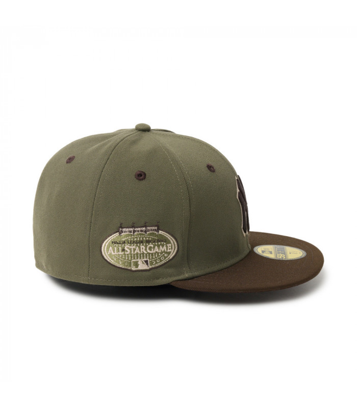 Gorra 59Fifty MLB New York Yankees Camouflage Color Verde