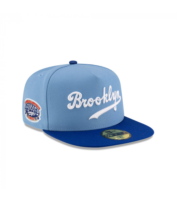 Gorra 59Fifty MLB Brooklyn Dodgers Sky Blue Celeste