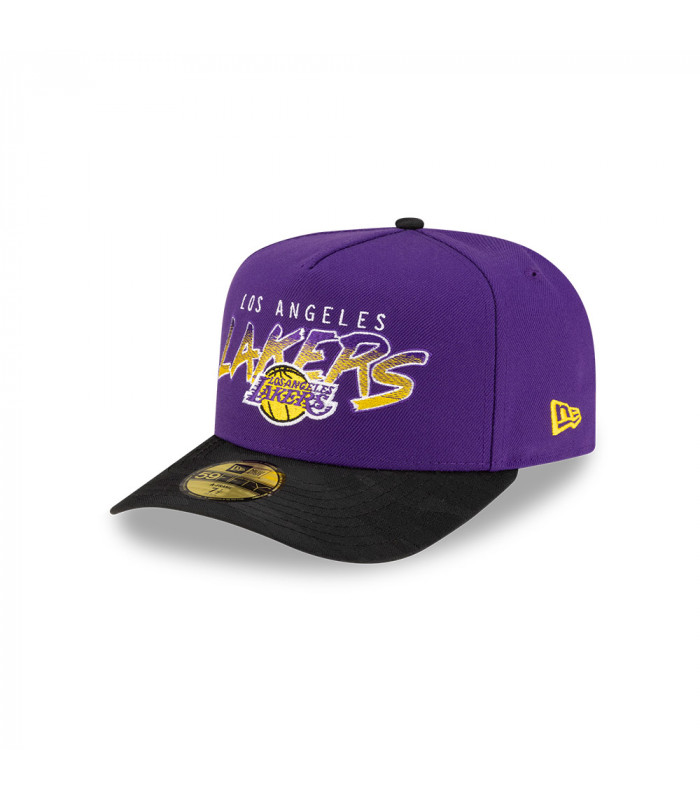 Gorra 59Fifty NBA Los Angeles Lakers NBA Past Purpura