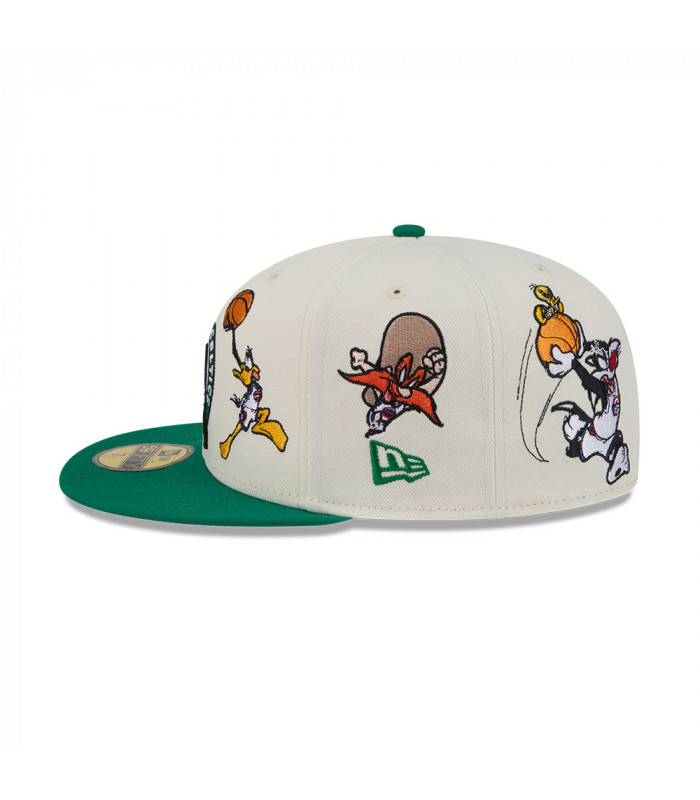 Gorra 59Fifty NBA Boston Celtics Space Jam Verde