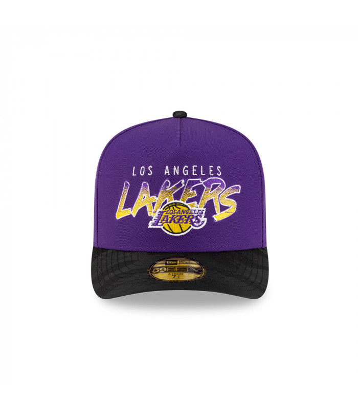 Gorra 59Fifty NBA Los Angeles Lakers NBA Past Purpura