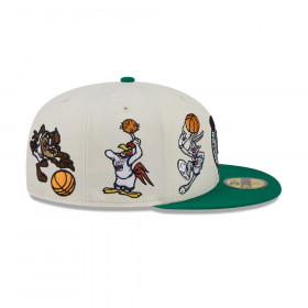 Gorra 59Fifty NBA Boston Celtics Space Jam Verde