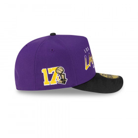 Gorra 59Fifty NBA Los Angeles Lakers NBA Past Purpura