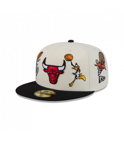 Gorra 59Fifty NBA Chicago Bulls Space Jam Negro