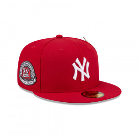 Gorra 59Fifty MLB New York Yankees Spike Lee Aniversary Rojo