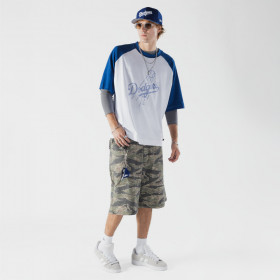 Polera MLB Los Angeles Dodgers Premium Baseball Blanco