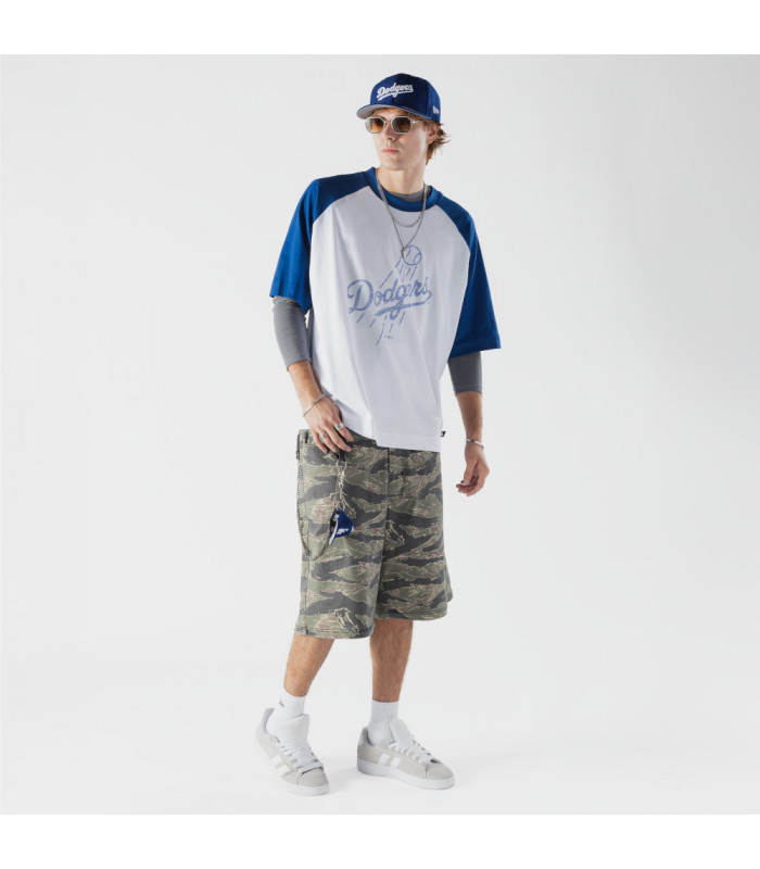 Polera MLB Los Angeles Dodgers Premium Baseball Blanco