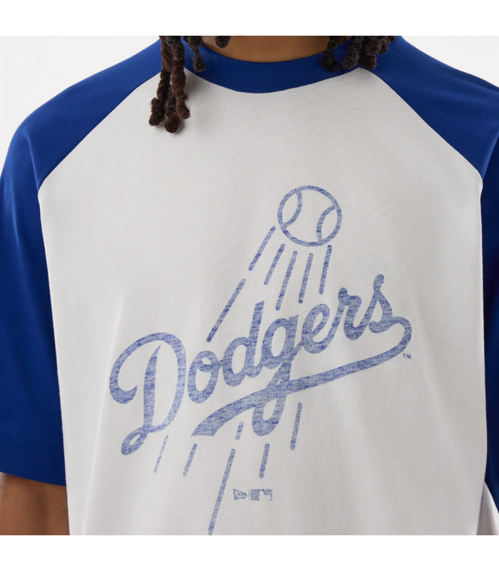 Polera MLB Los Angeles Dodgers Premium Baseball Blanco