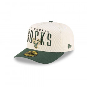 Gorra 59Fifty NBA Milwaukee Bucks NBA Past Verde