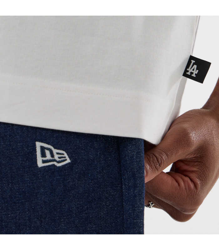 Polera MLB Los Angeles Dodgers Premium Baseball Blanco