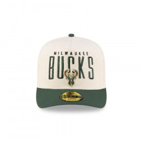 Gorra 59Fifty NBA Milwaukee Bucks NBA Past Verde